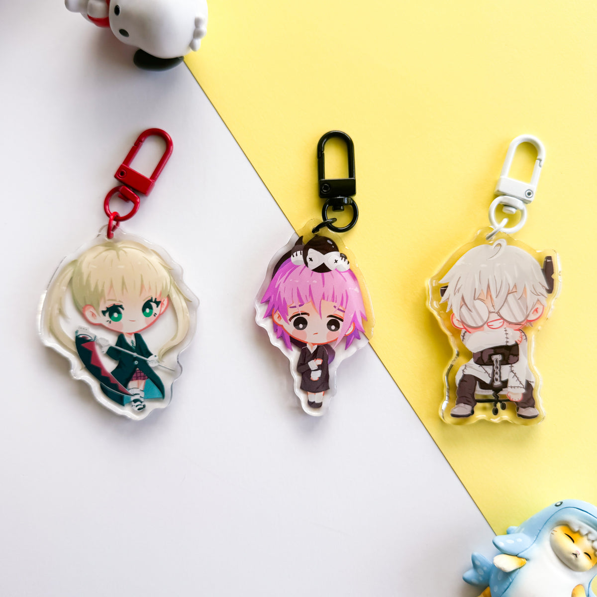 Soul Eater Keychains – quaphadoodle