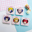 Usagi Heart Portrait Pin