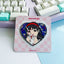 Mima Heart Portrait Pin