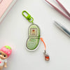 Kurimanju Flip Phone Keychain