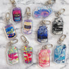 BTS Drink Keychains