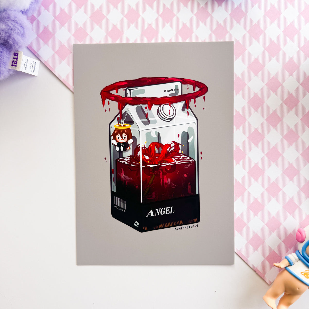 Angel Carton Print – quaphadoodle