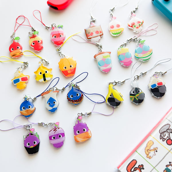 Pik your Pikmin Blind Bags Phone Charms