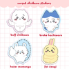 Broke Hachiware Sticker