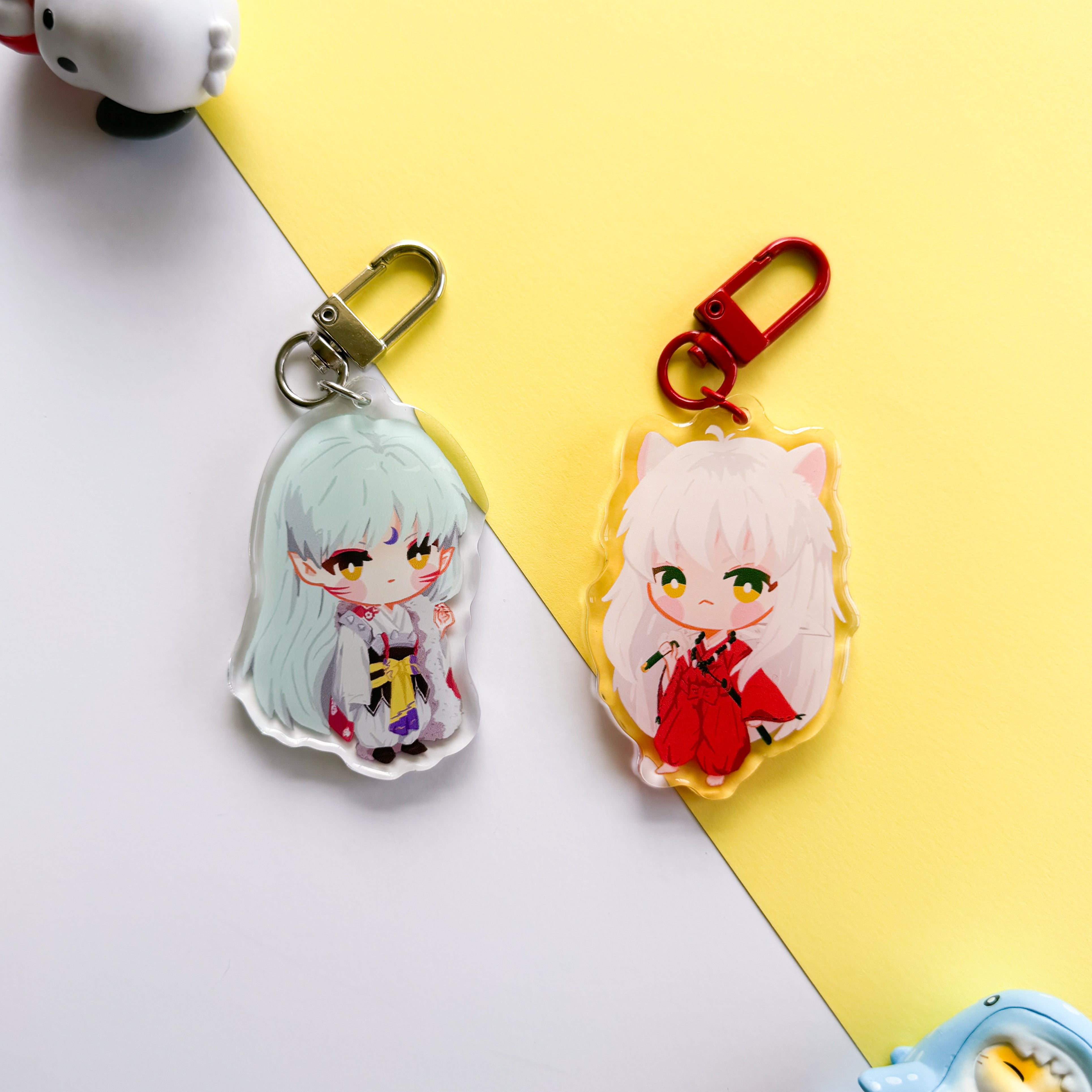 Jet Tag Keychains Inuyasha Inuyasha Keychains – quaphadoodle