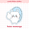 Hater Momonga Sticker