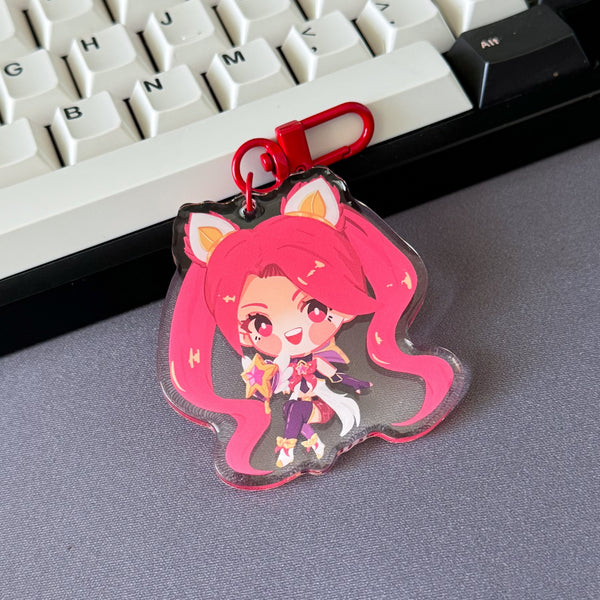 Star Guardian Jinx Keychain