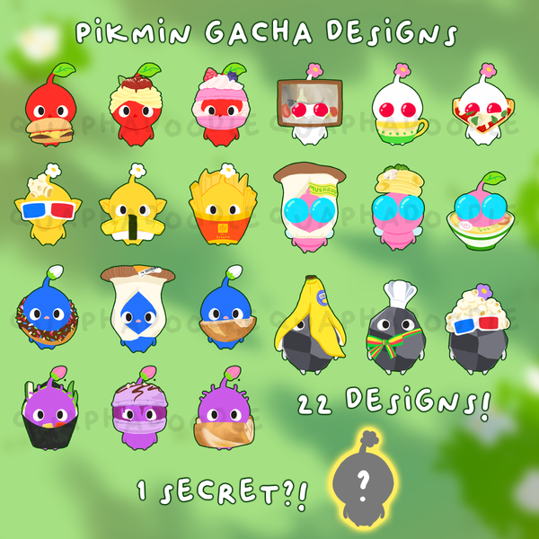 Pik your Pikmin Blind Bags Phone Charms