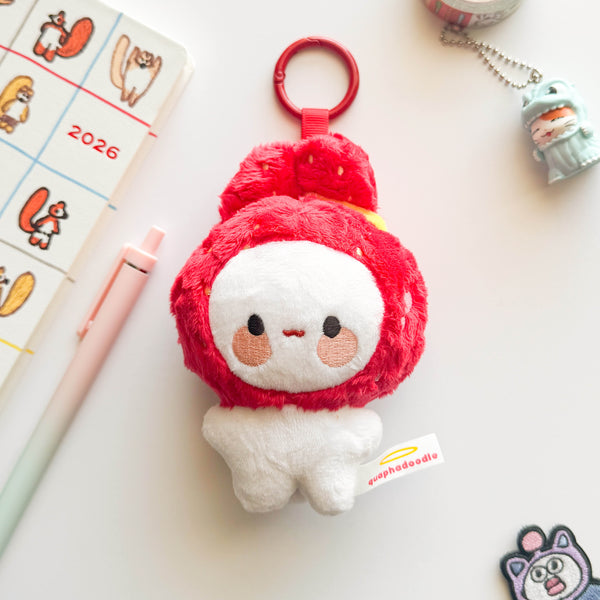 Fifi the Strawberry Bun Plushie