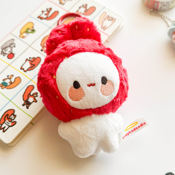Fifi the Strawberry Bun Plushie