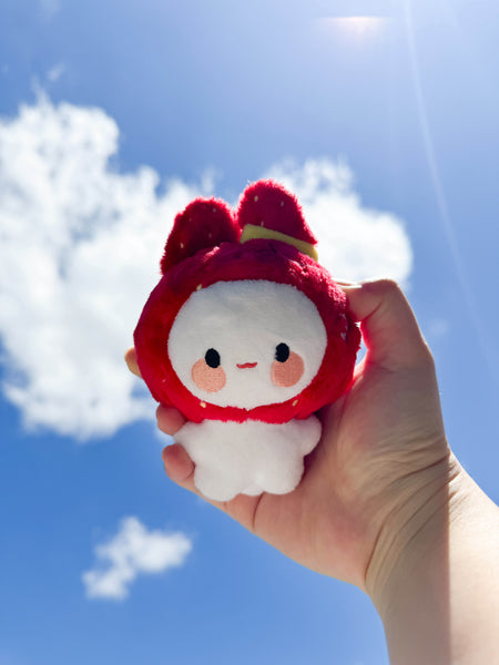 Fifi the Strawberry Bun Plushie
