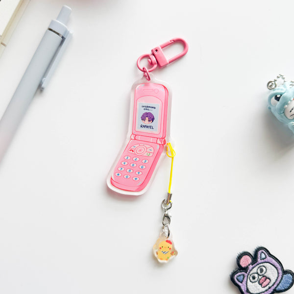 Rafayel Flip Phone Keychain