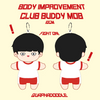 Body Improvement Club Buddy Mob 10cm Keychain Doll