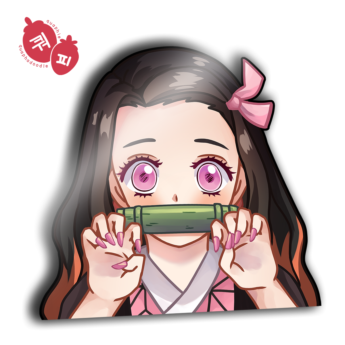 Nezuko-chan Peeker – quaphadoodle