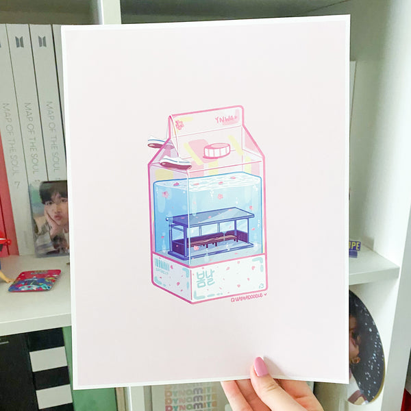Spring Day Carton Prints