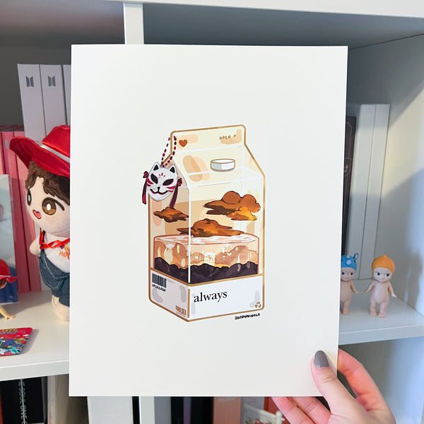 Keshi Always Carton Print