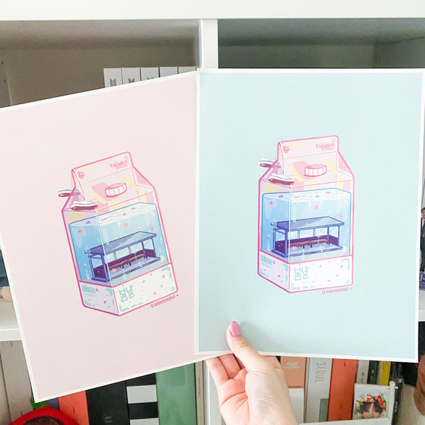 Spring Day Carton Prints