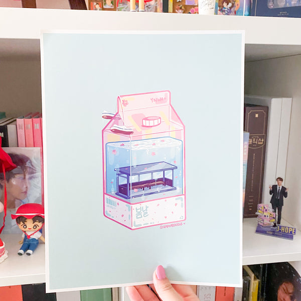 Spring Day Carton Prints